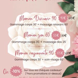Maman Rayonnante 90' (fête des mères 2025)