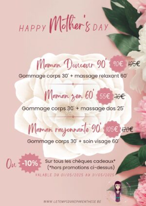 Maman Rayonnante 90' (fête des mères 2025)